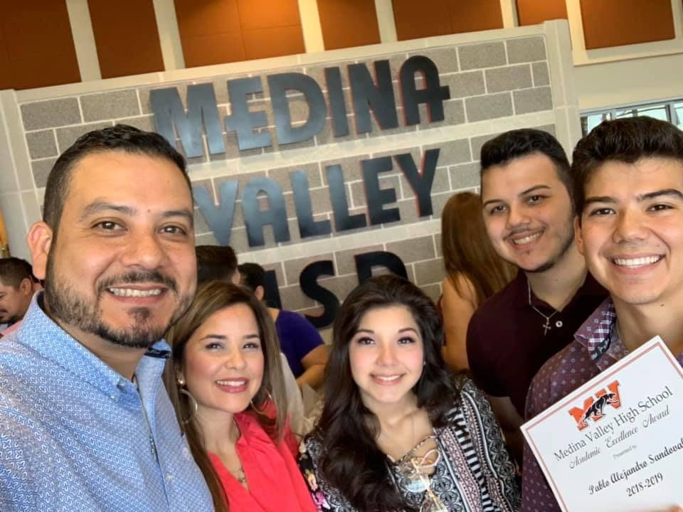 The Sandoval Family - Your Blue Star hosts